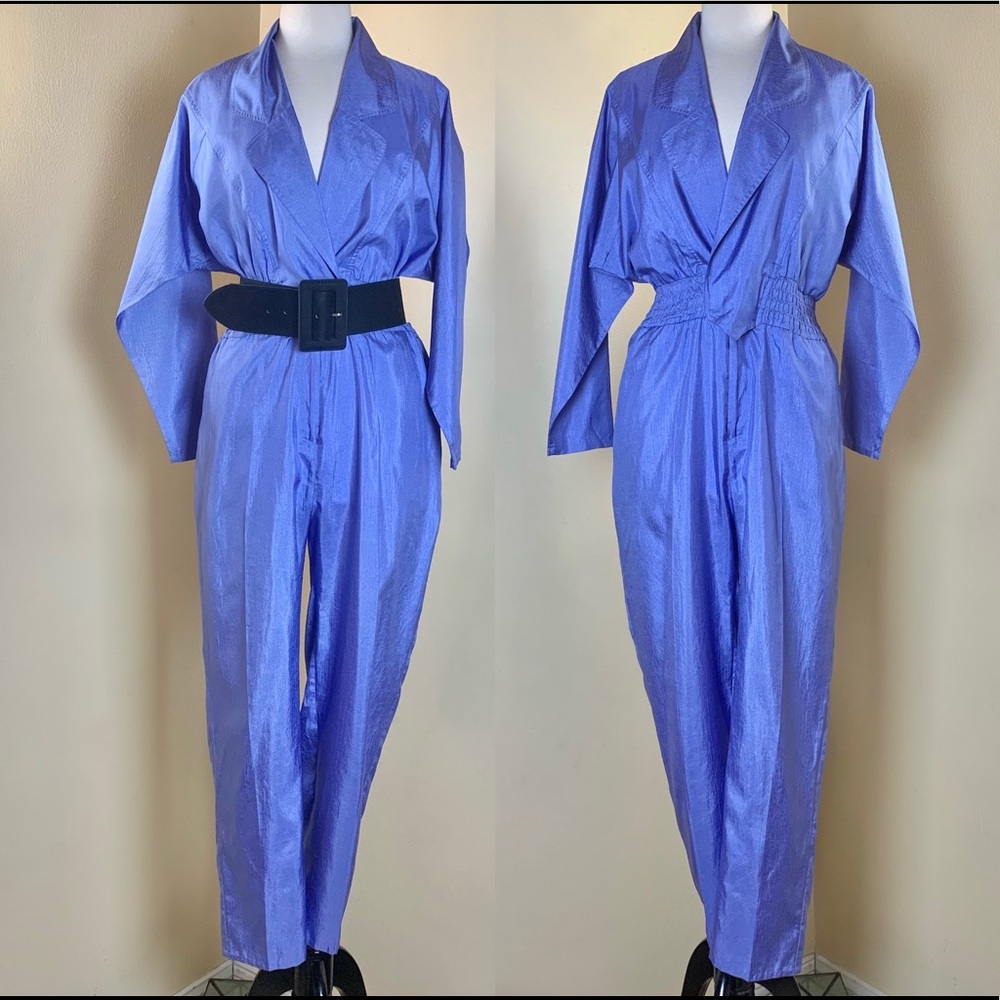 VINTAGE Joan Walters Long Sleeve Jumpsuit Size 10